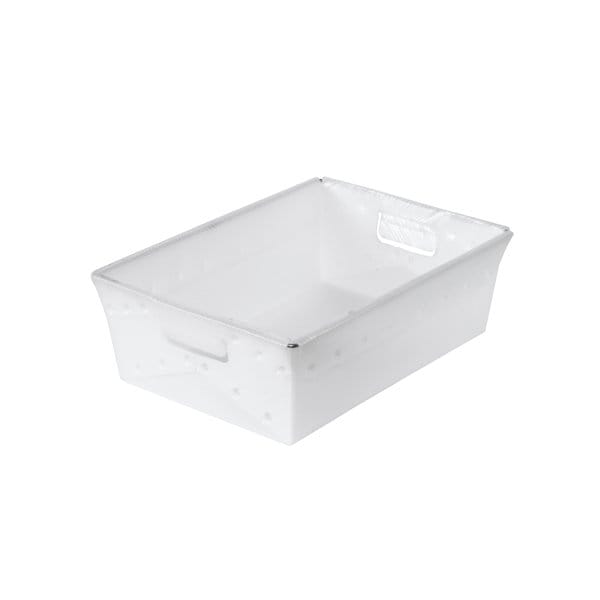 Bsc Preferred 18 x 13 x 6'' White Space Age Totes, 6PK BUY00032222 - main
